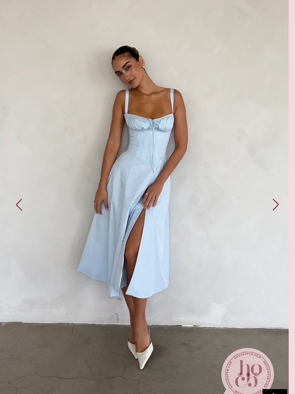 House Of CB CARMEN DRESS NWT